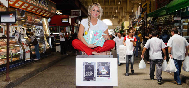 Karina Bacchi engajada na saúde da mulher (foto: Fabio Cerati)