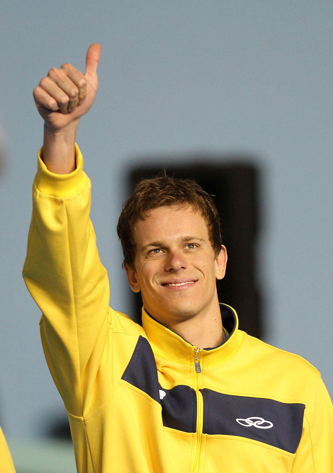 Cesar Cielo, atleta da Natação do Brasil (foto: Jefferson Bernardes/VIPCOMM)