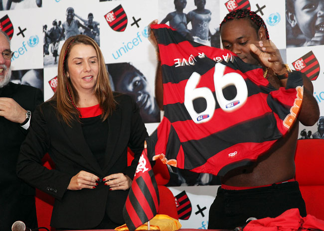 Vagner Love, atacante do Flamengo (foto: Maurício Val/VIPCOMM)