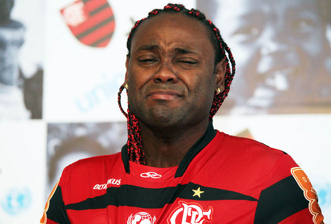 Vagner Love, atacante do Flamengo (foto: Maurício Val/VIPCOMM)