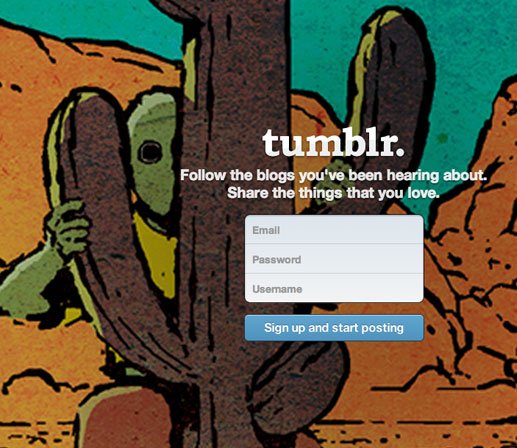 Yahoo! comprou o Tumblr por US$ 1,1 bilhão